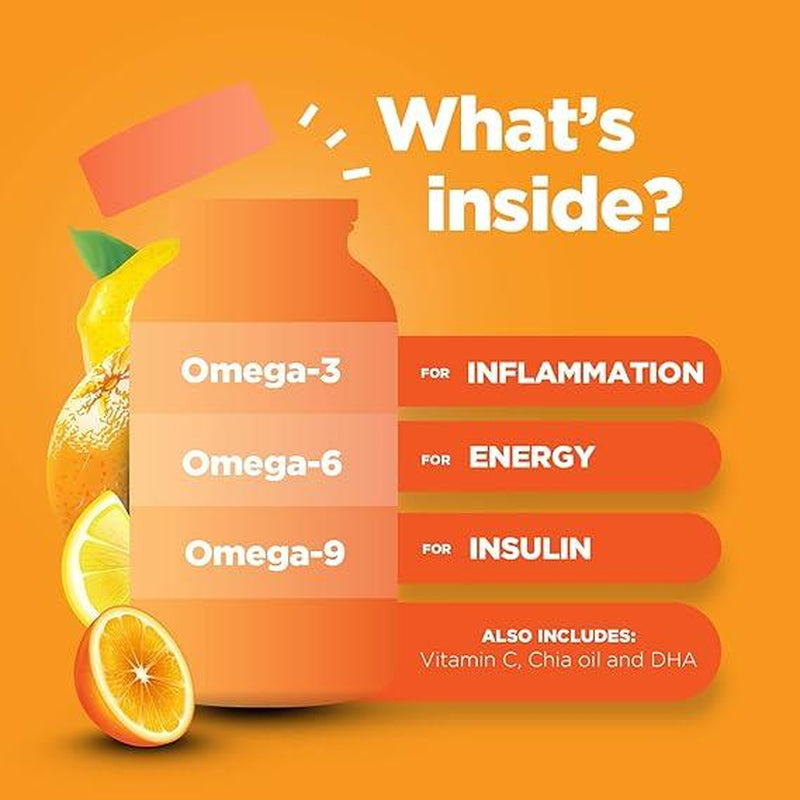 DHA Omega 3-6-9 Gummies for Adults